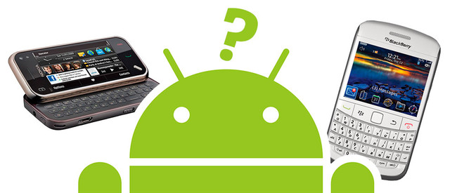 Nokia Blackberry Android