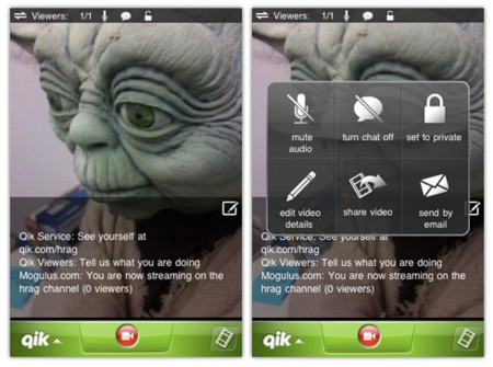 Qik para todos los modelos de iPhone