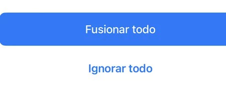 Fusionar Contactos