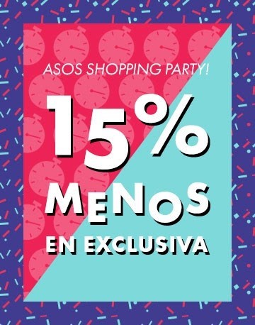 15 % de descuento en la Shopping Party de Asos, ¡solo esta noche!