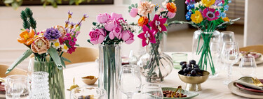 Nueva colección de flores LEGO para regalar este 14 de febrero: ideal para tu San Valentín 