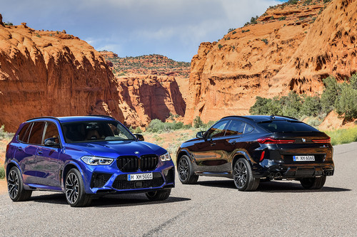 BMW X5 M y X6 M: para llevar a los niños  a la escuela a las 8 y destrozar el récord del circuito a las 10