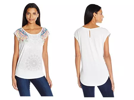 Amazon rebaja la camiseta Basic Vest de Desigual a 17,98 euros. Todas las tallas disponibles 