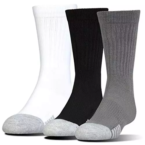 Under Armour UA Heatgear Crew Calcetines, Unisex M