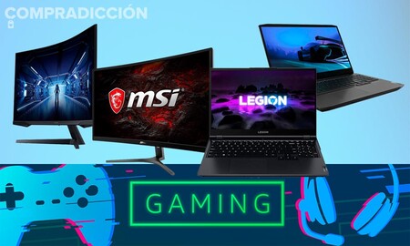 Ofertas gaming en portátiles Lenovo y monitores Samsung y MSI: ahorra estrenando equipo el próximo curso con estos descuentos de Amazon