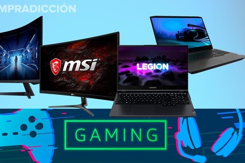 Ofertas gaming en portátiles Lenovo y monitores Samsung y MSI: ahorra estrenando equipo el próximo curso con estos descuentos de Amazon
