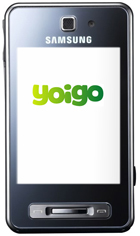 Disponible Renuevo online y Samsung F480, táctil con Yoigo