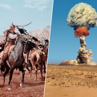 En 1953 Hollywood rodó un blockbuster frente a pruebas nucleares de EEUU. Fue la película más radiactiva de la historia, literalmente 