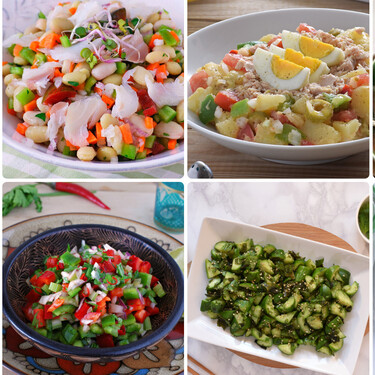 Las 101 mejores recetas de ensaladas de verano: originales, sanas y fáciles de preparar