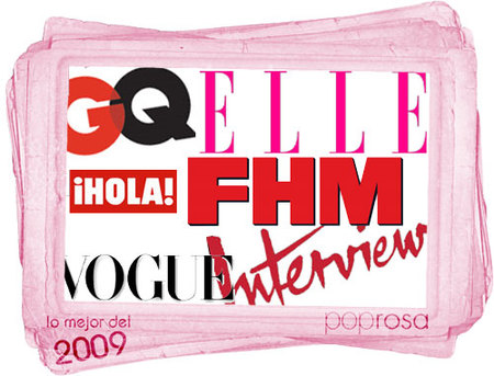 Lo mejor de Poprosa 2009: Los famosos en revistas