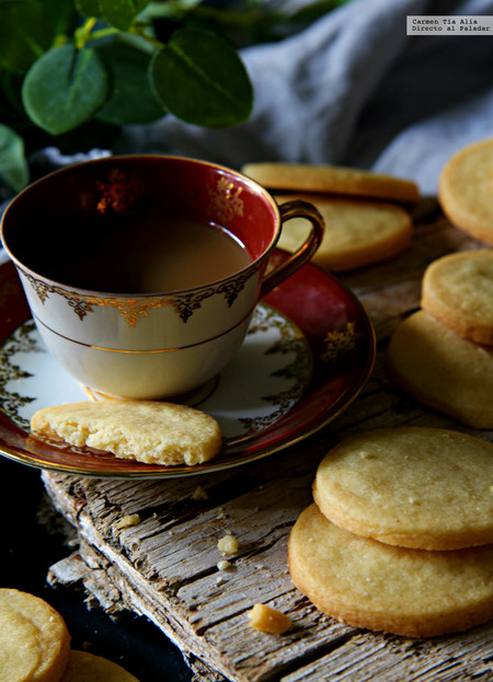 Galletas de mantequilla. Receta