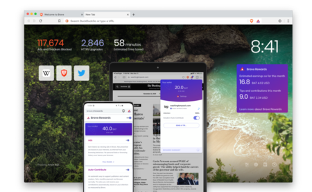Brave 1.0 ya está disponible, el navegador centrado en la privacidad finalmente sale de beta