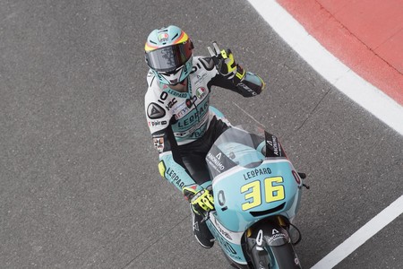 Joan Mir empieza a apuntalar una nueva victoria con el mejor tiempo del viernes en Jerez