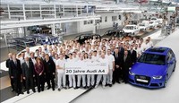 Audi A4: 20 años saliendo de Ingolstadt