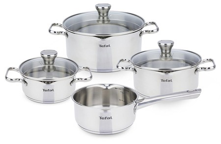 Oferta flash en la batería de cocina Tefal Duetto en Amazon: hasta medianoche cuesta 67,99 euros con envío gratis