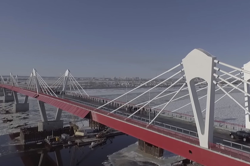 Tres años después, el puente que une China y Rusia está listo: 355 millones de dólares de prespuesto y 19,9 kilómetros