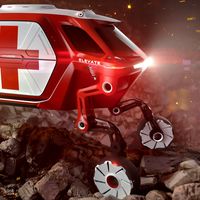 El Hyundai Elvante es el rescatista autónomo del futuro, capaz de llegar a cualquier zona de desastre