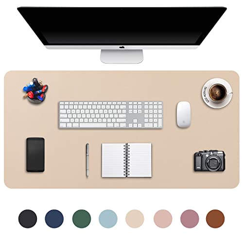 DOBAOJIA Alfombrilla Teclado y Raton, Alfombrilla de Escritorio 90 x 43cm