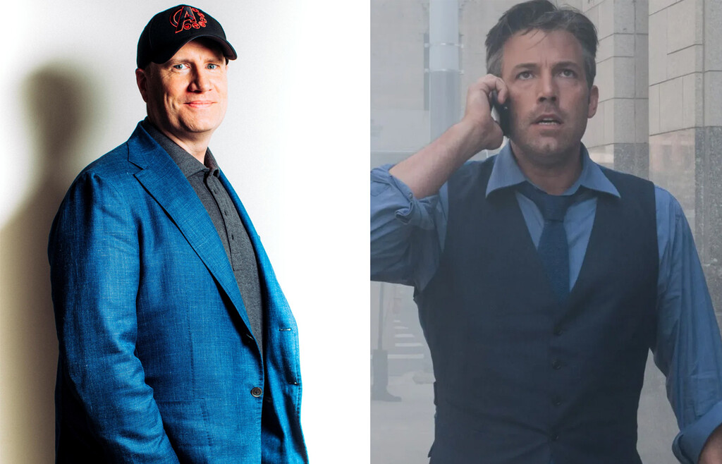 A pesar de haber sido su "rival" durante años, Ben Affleck reconoce a Kevin Feige como el rey del cine de superhéroes: "Es una especie de genio"