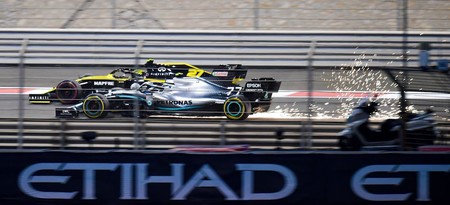 Bottas Hulkenberg Abu Dabi F1 2019