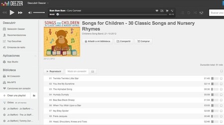 La playlist de Deezer especialmente pensada para ayudar a descansar a los niños