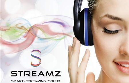 Streamz, auriculares con WiFi, Bluetooth, reproductor y DAC integrado