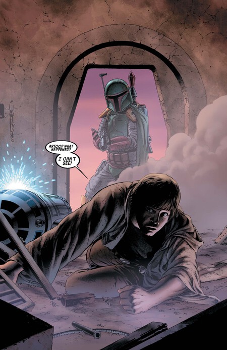 Star Wars Luke Boba Fett Comic