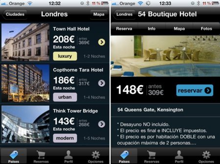 ReallyLateBooking amplía su oferta de reservas desde el iPhone con nuevos países y más hoteles