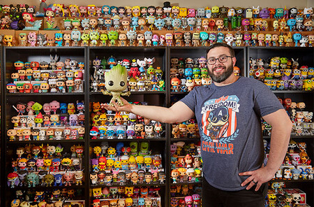 Funko Pop Collector Paul With Baby Groot