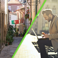 Portugal tiene un problema con los nómadas digitales como México y a los ciudadanos no les queda de otra: consiguen dos trabajos o emigran  