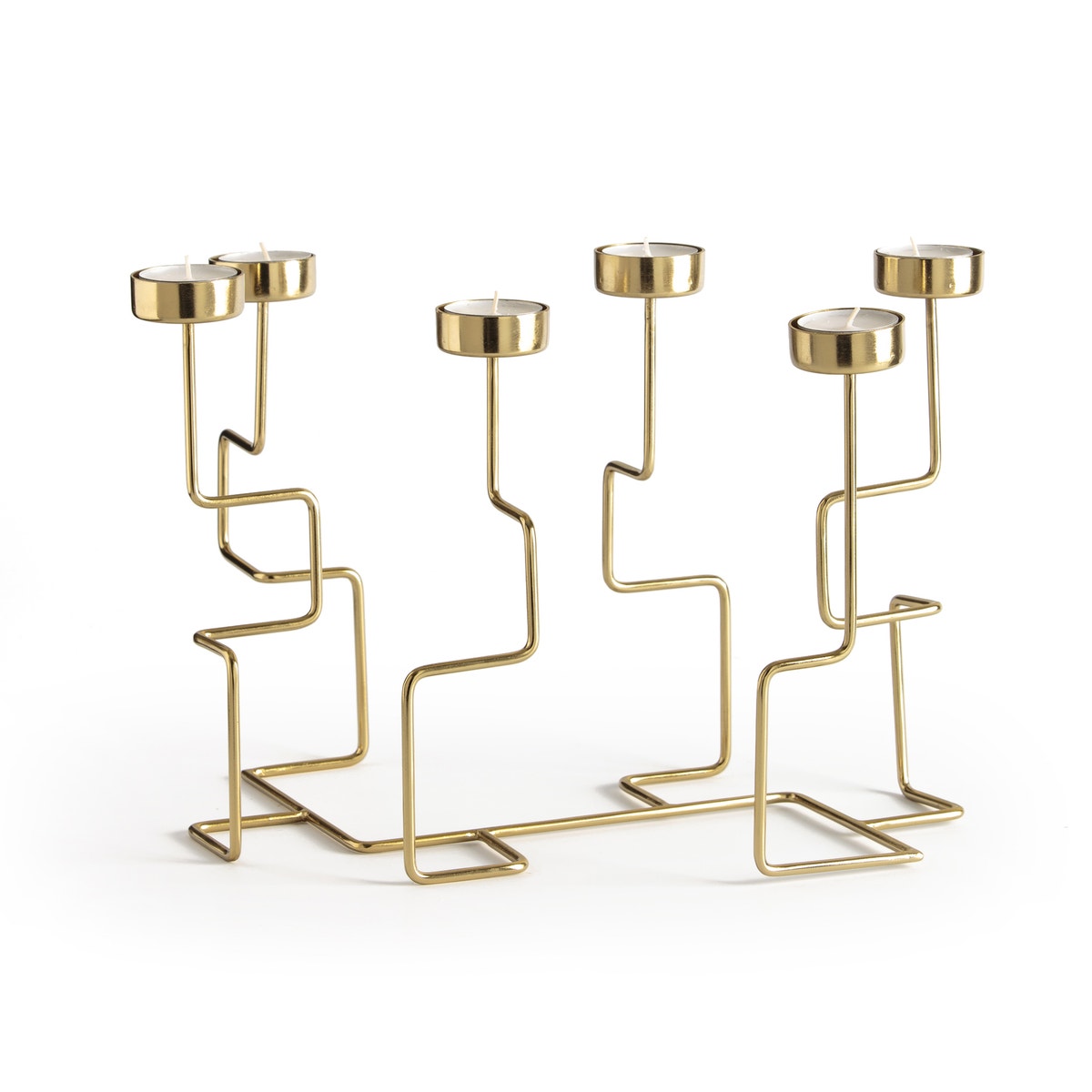 Candelabro de metal 6 velas BIJAT
