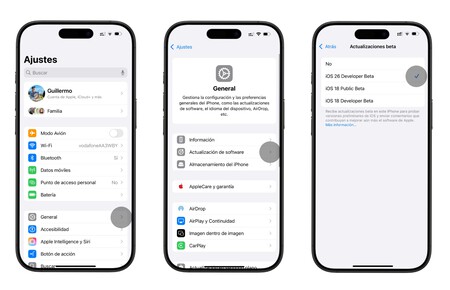 Instalar Beta Ios 26