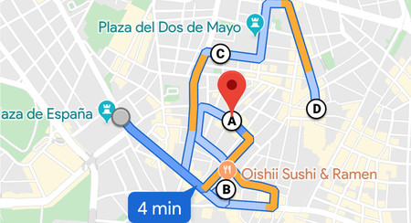 Google Maps hace más fácil añadir paradas en rutas desde los pines de negocios locales
