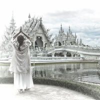 El templo Blanco de Tailandia. Vídeos inspiradores