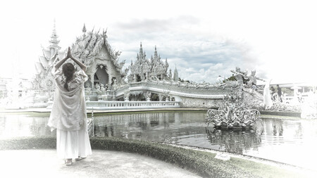 El templo Blanco de Tailandia. Vídeos inspiradores