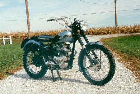 La Triumph TR5 Trophy de James Dean
