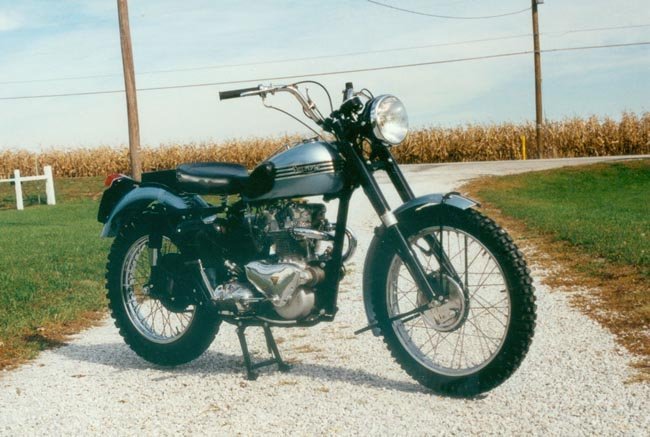 Triumph TR5 Trophy de James Dean