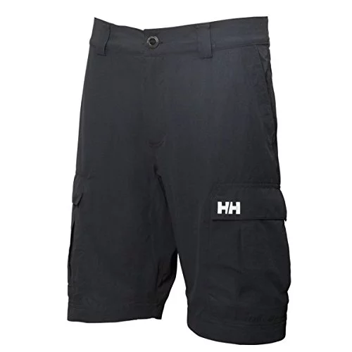 Helly Hansen Hombres HH QD Pantalones cortos cargo 11", Ébano, 34