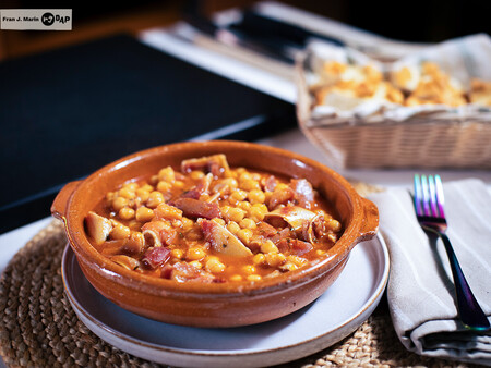 Garbanzos con oreja