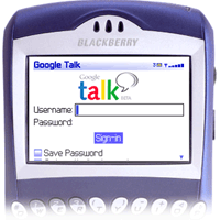 Google Talk para Blackberry