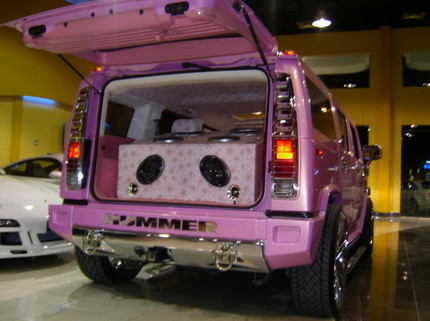 Hummer H2 Rosa