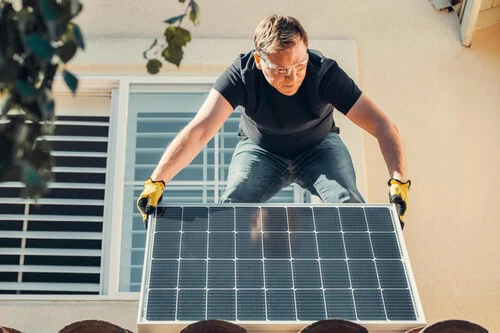 Kit solar Leroy Merlin