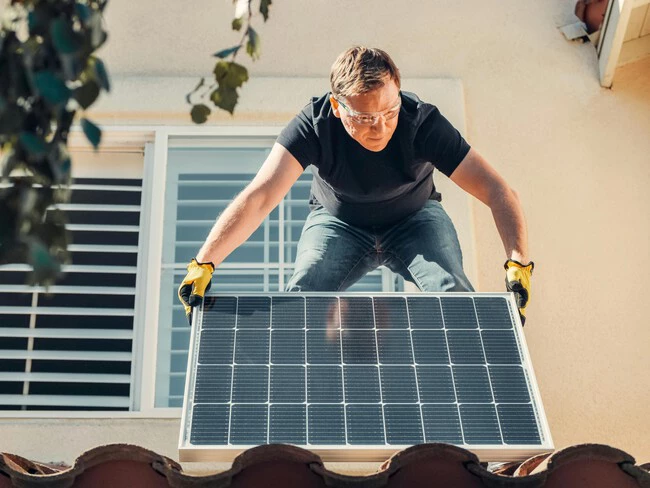 Kit solar Leroy Merlin