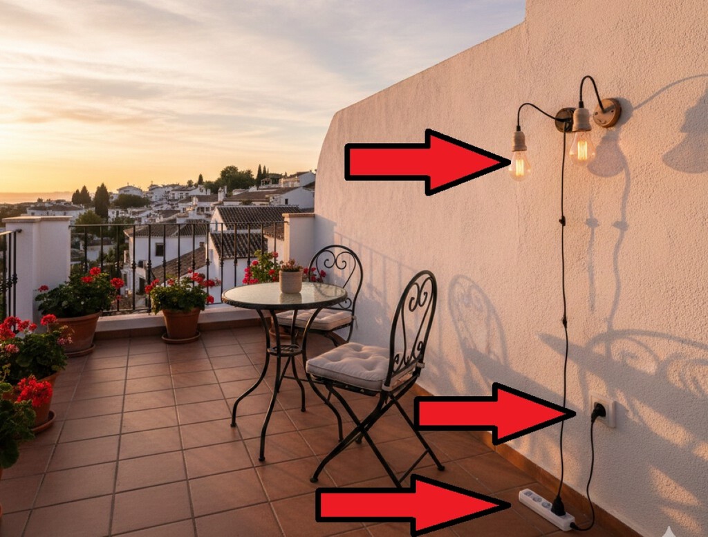 No solo hay que mirar la potencia al comprar una regleta, enchufe o luz para la terraza o jardín. Esto es incluso más importante 