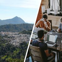 Este pequeño pueblo de Málaga no tiene playa ni falta que le hace para atraer gente: es una paraíso para nómadas digitales  