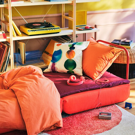 Ikea Ps 2026 Sillon Cama Skiftebo Naranja Claro 1505434 Pe1008532 S5