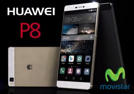 Huawei P8 desde 249 euros con Movistar y comparativa con Vodafone, Yoigo y Amena