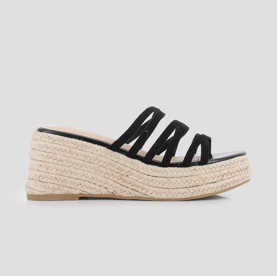 Sandalias de cuña con tiras de Blogger

