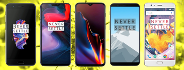 Así encaja el OnePlus 6T junto al resto de smartphones OnePlus en 2018