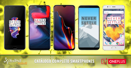 Así encaja el OnePlus 6T junto al resto de smartphones OnePlus en 2018